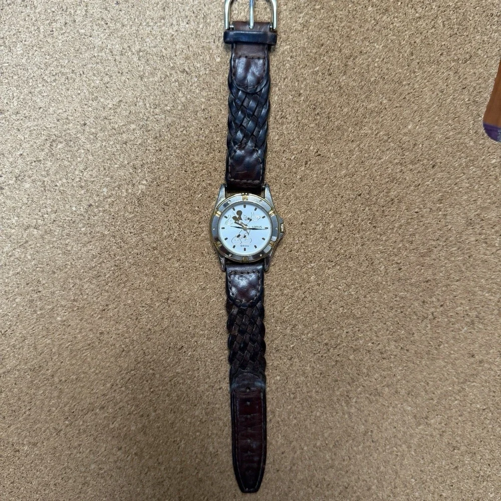 Disney Retired Lorus Women's Mickey Mouse Watch